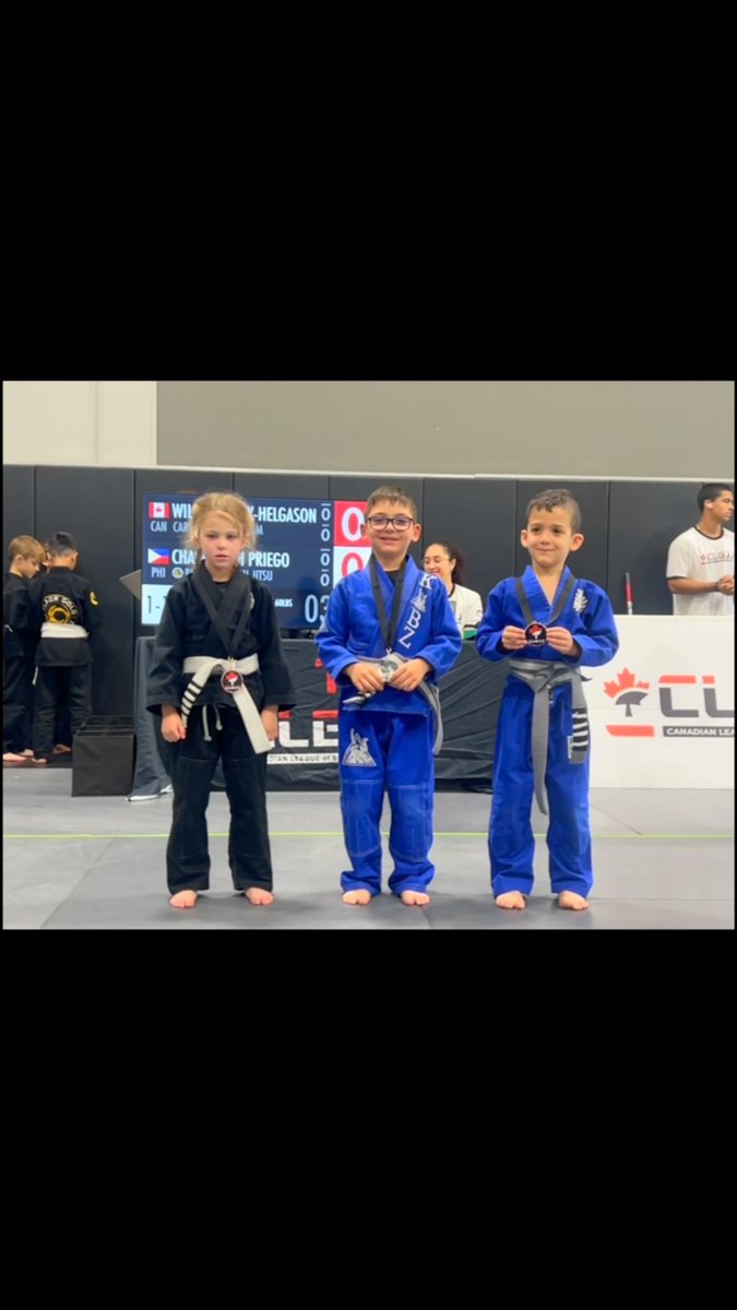 Ali and Kareem featured in The Fort’s CLBJJ Kids Championship post