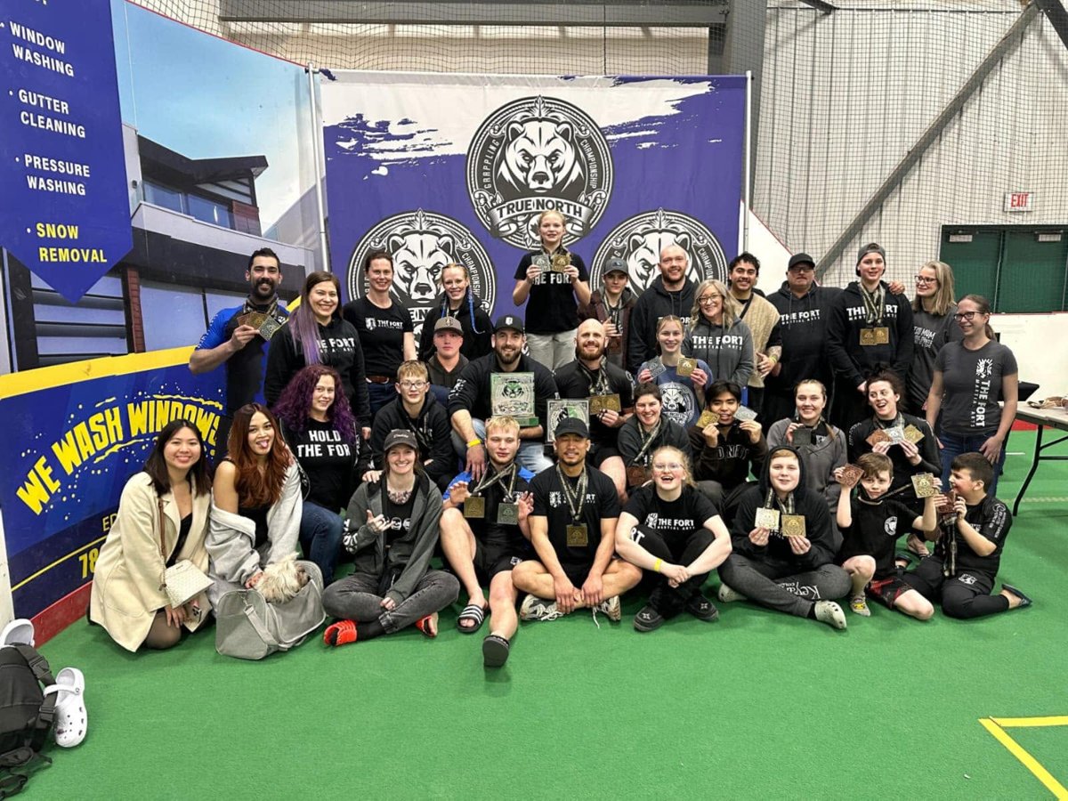The Fort team at True North Grappling in March 2025